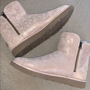 Pink sparkle UGG Boots
